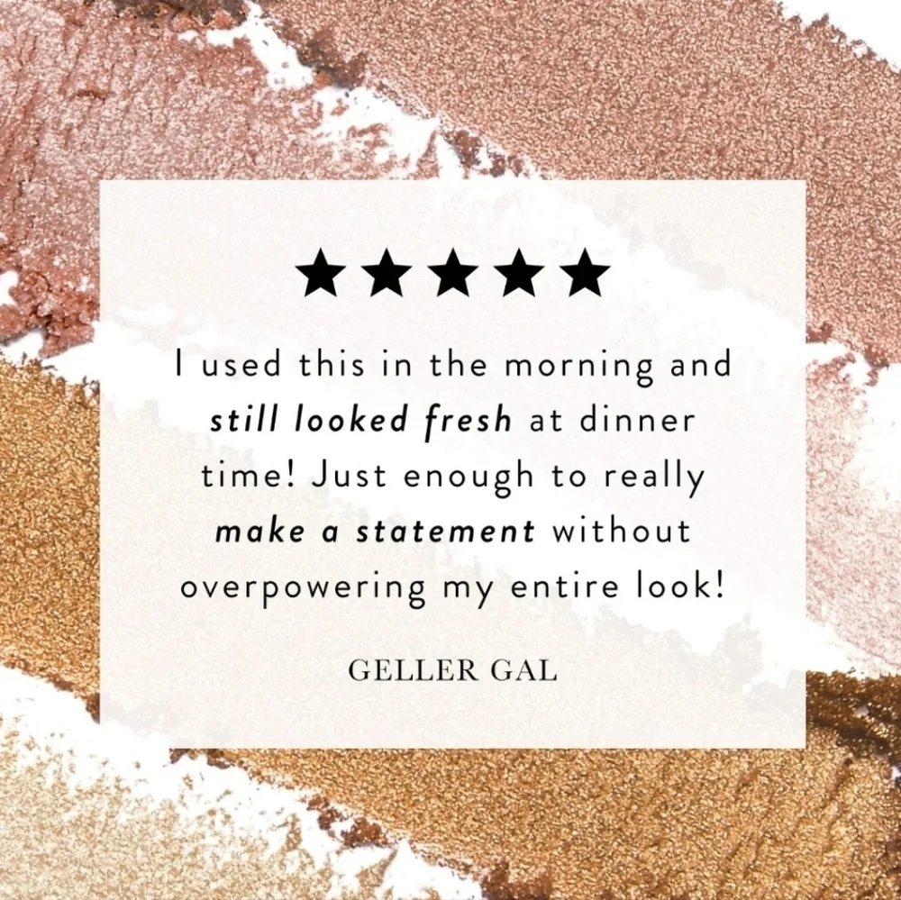 Laura Geller Hi-Def Glow Illuminator Palette: Heart Of Gold, NIB